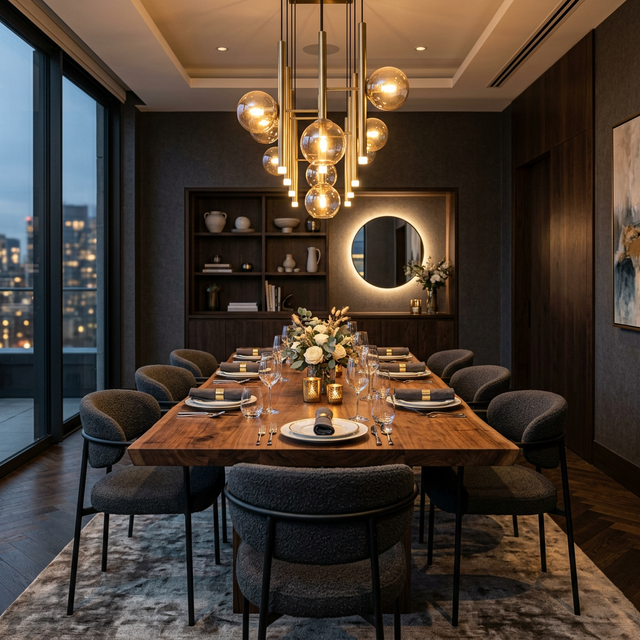 Luxury Dining Room Interior Design
